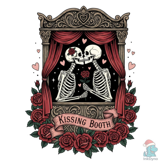 Skeleton Valentines Day - DTF Transfer