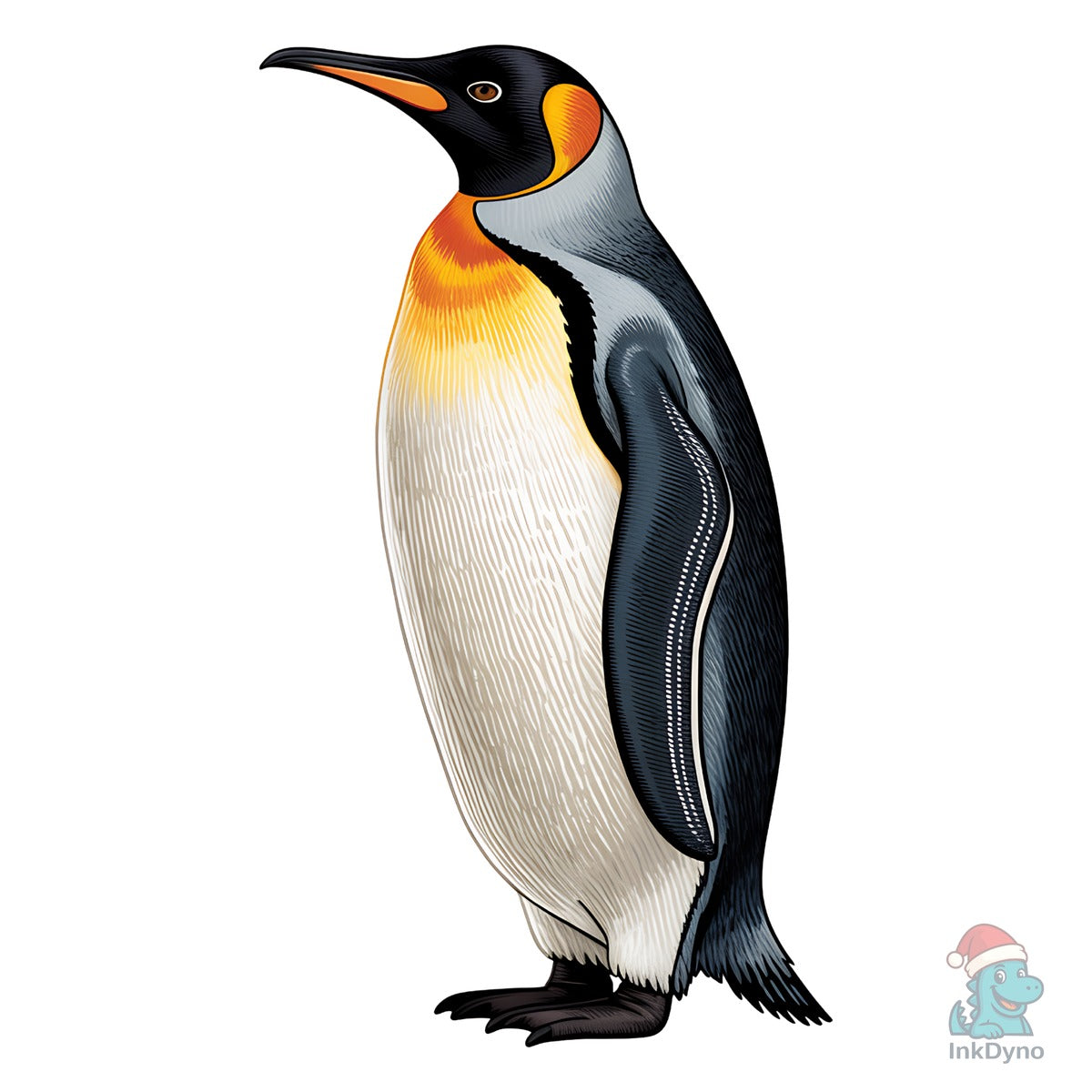 Detailed King Penguin Wildlife