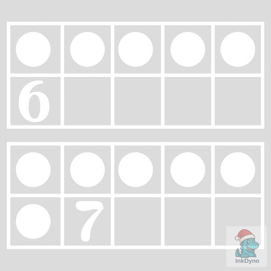 Funny 6 7 Number Teacher - DTF Transfer
