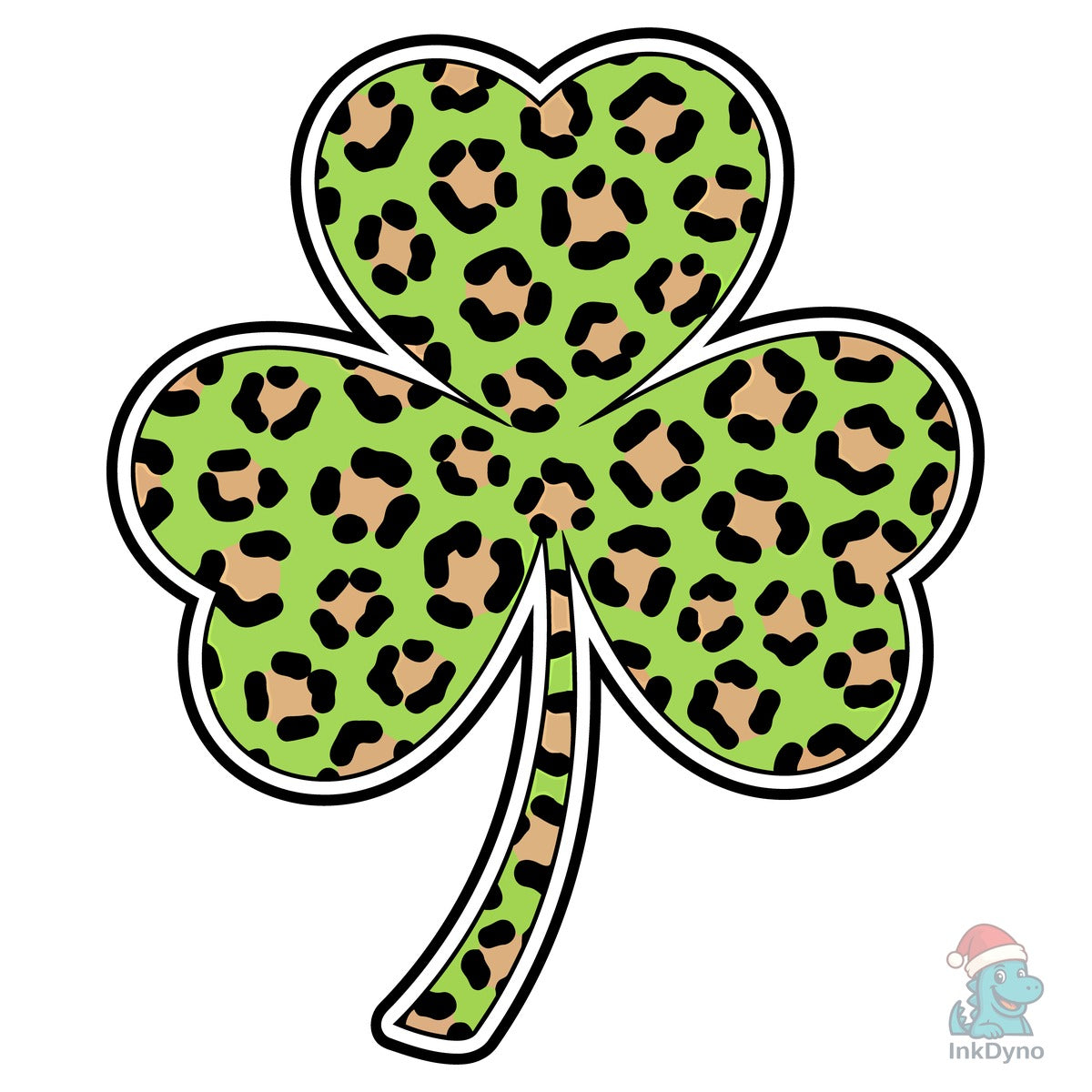 Leopard Shamrock St Patrick