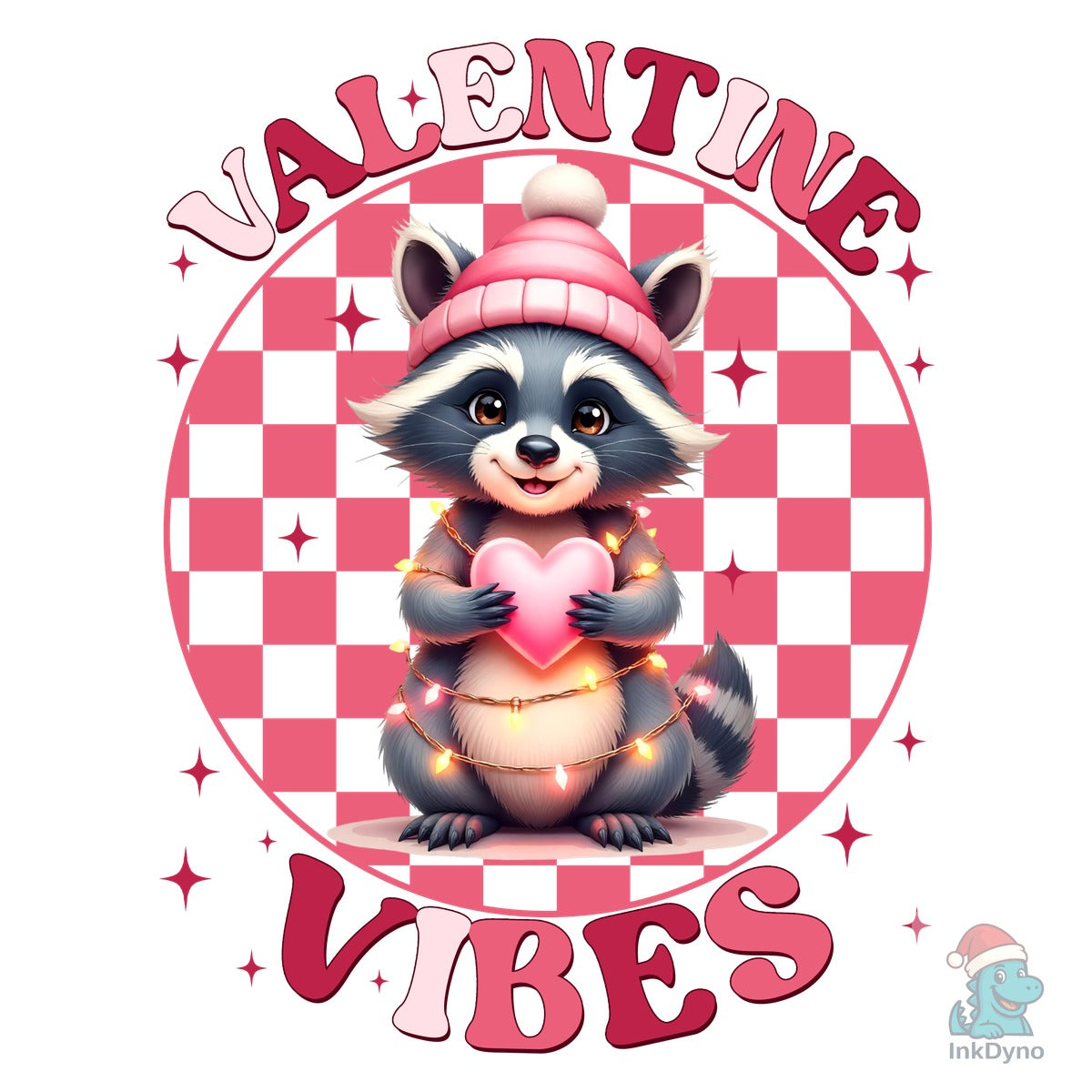 Valentine Vibes Raccoon