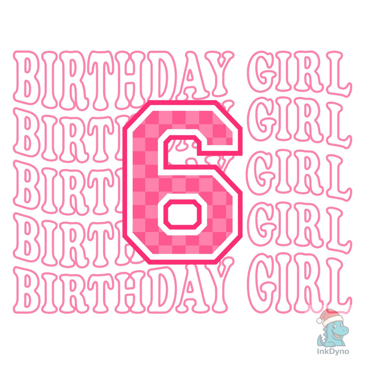 Birthday Girl 6th Birthday Shirt