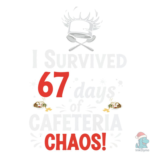 I Survived 67 Days of Cafeteria Chaos - DTF Transfer