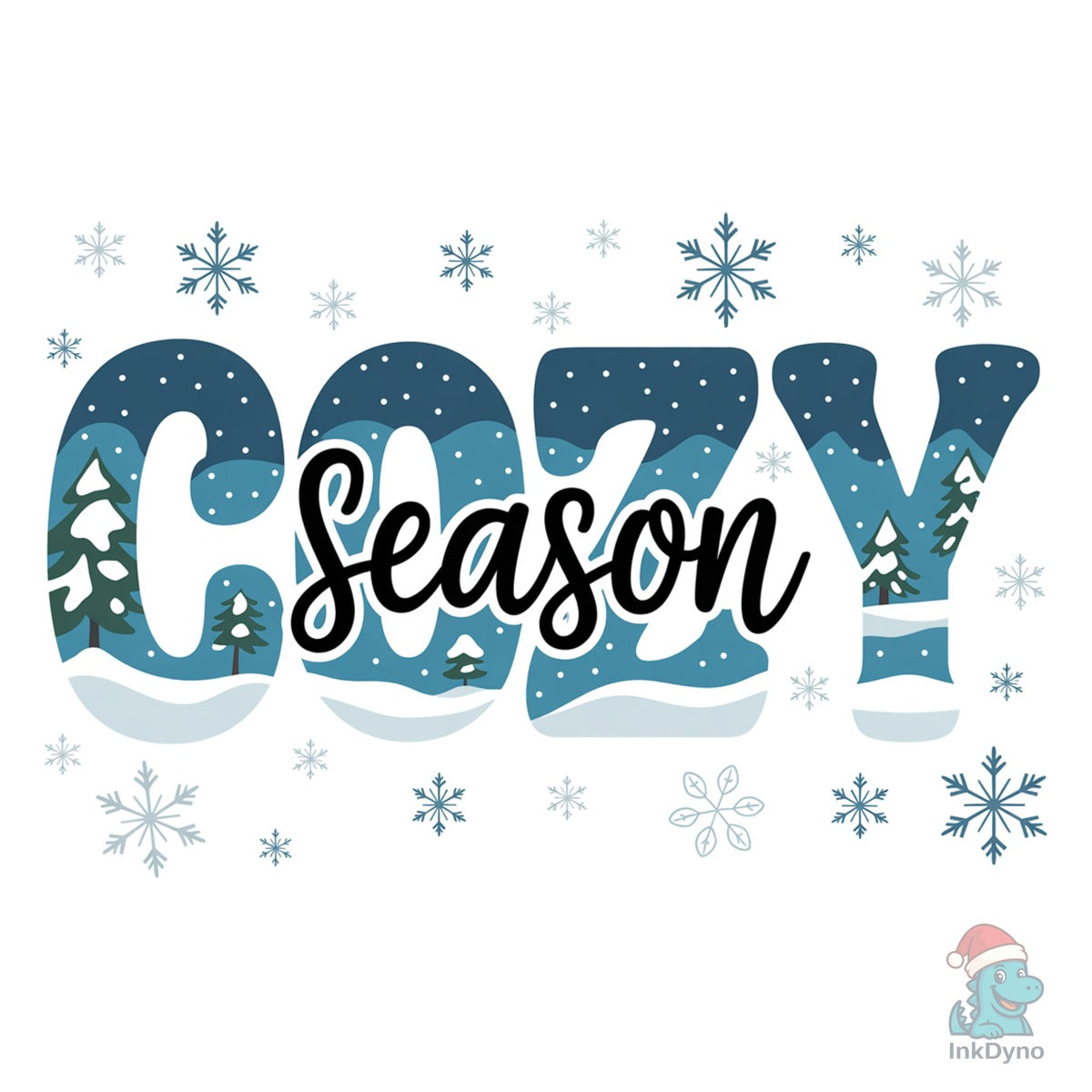 Blue Winter Cozy Season