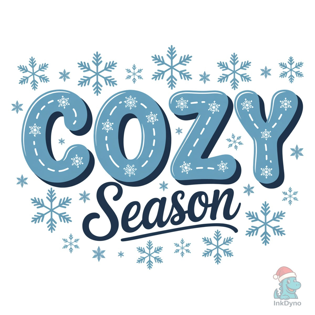 Cozy Season Frosted Blue