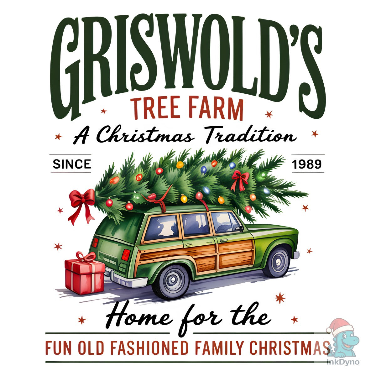 Vintage Griswold Christmas Tree Farm