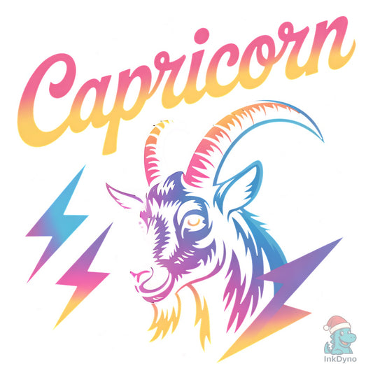 Capricorn Sign - DTF Transfer