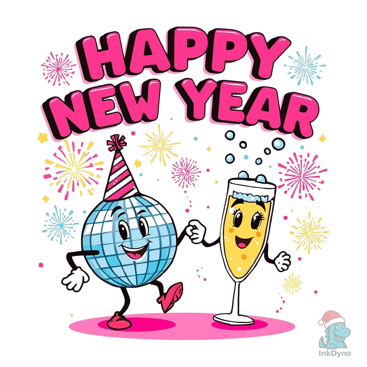 Happy New Year 2026 T-shirt Design