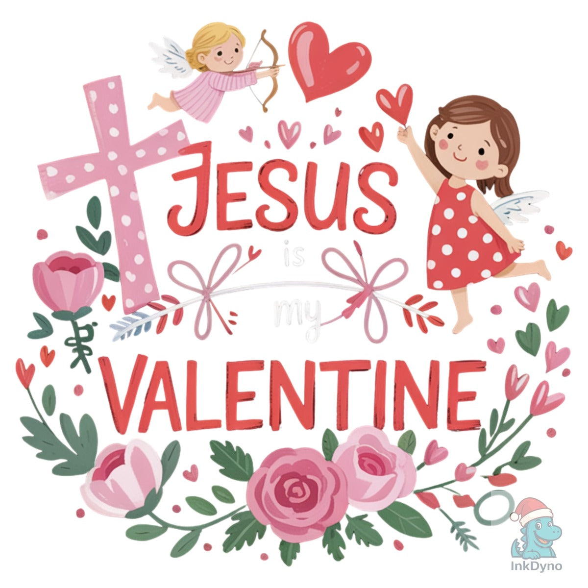 Jesus is My Valentine Sublimation