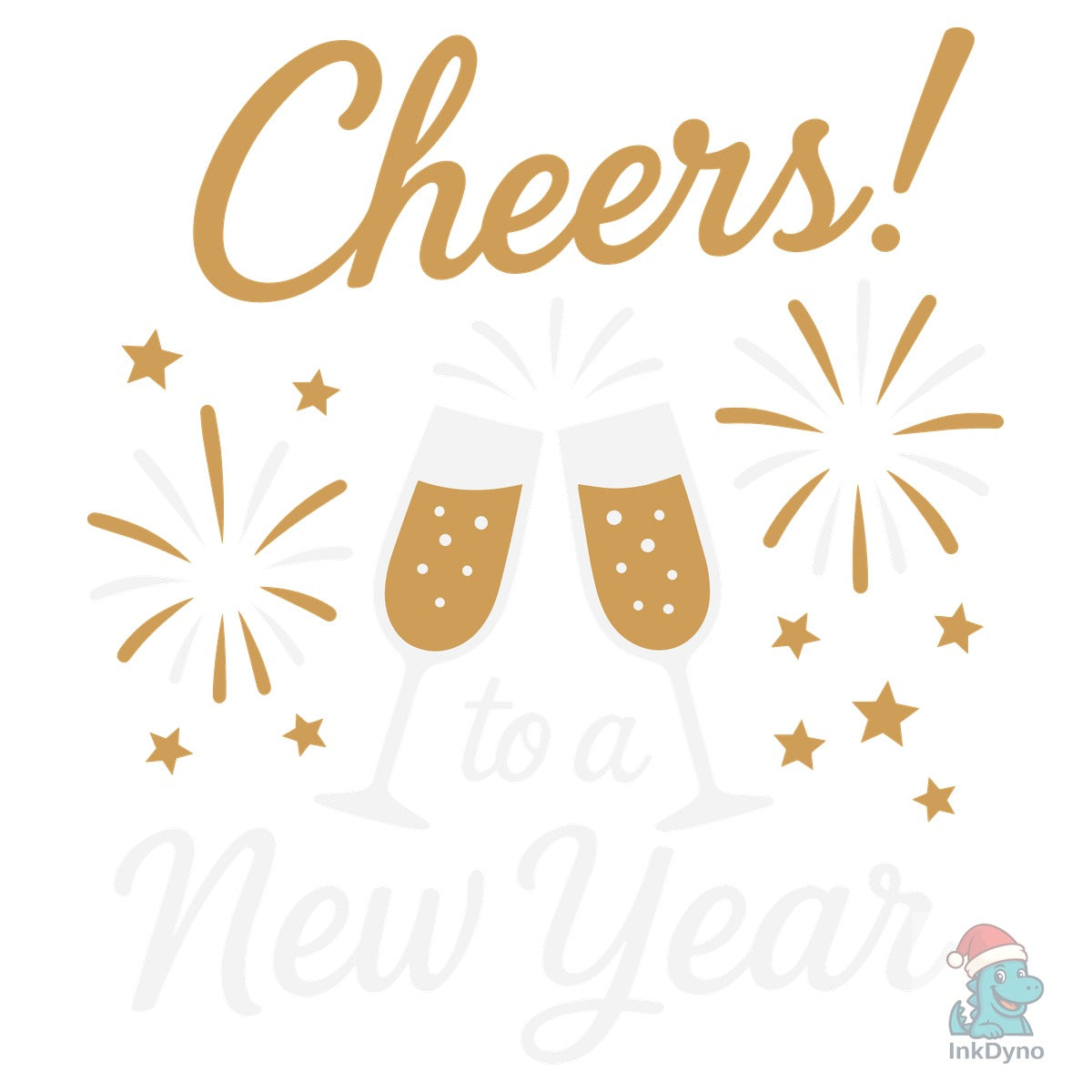 Cheers to a New Year Celebration Party