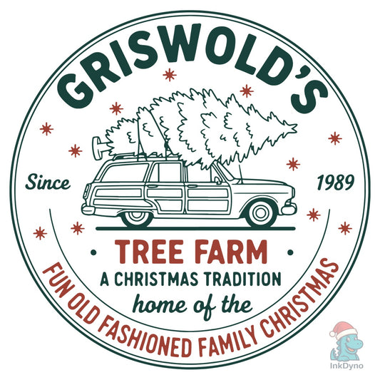 Griswold's Tree Farm Christmas - DTF Transfer