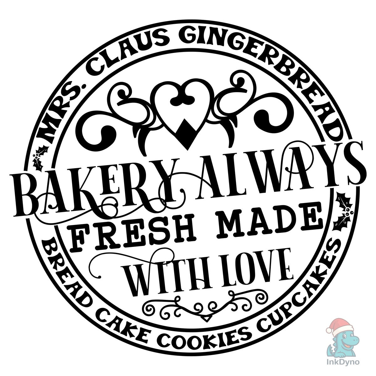 Mrs. Claus Gingerbread Bakery Always Fre