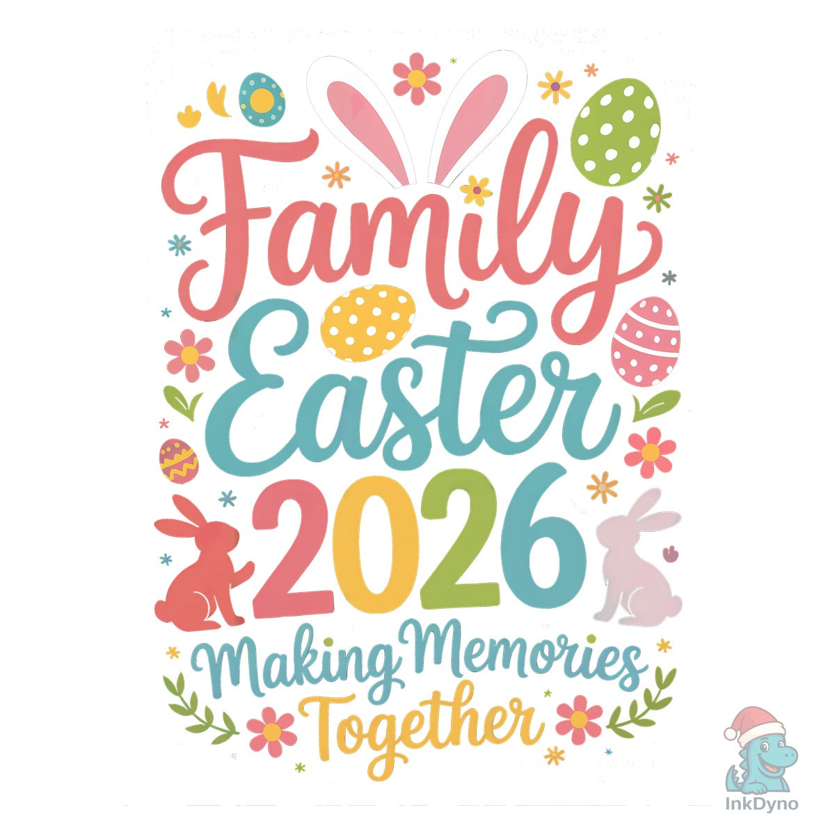 Family Easter 2026 Cute Bunny File