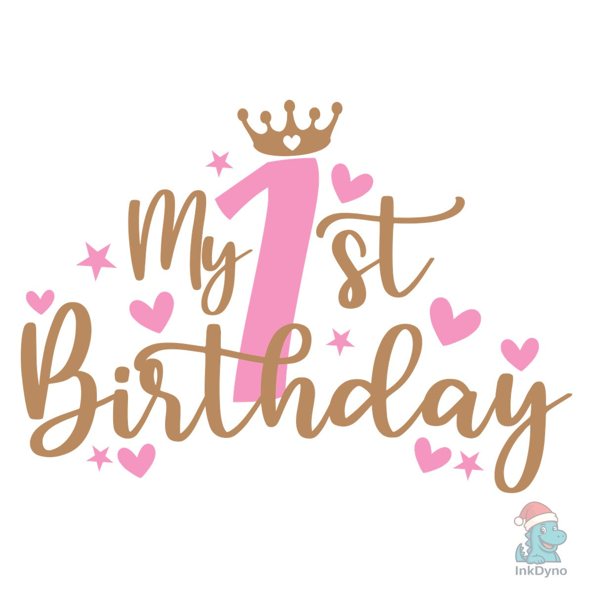 My 1st Birthday Birthday Girl