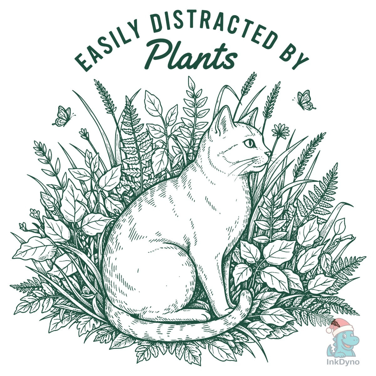 Easily Distracted by Plants