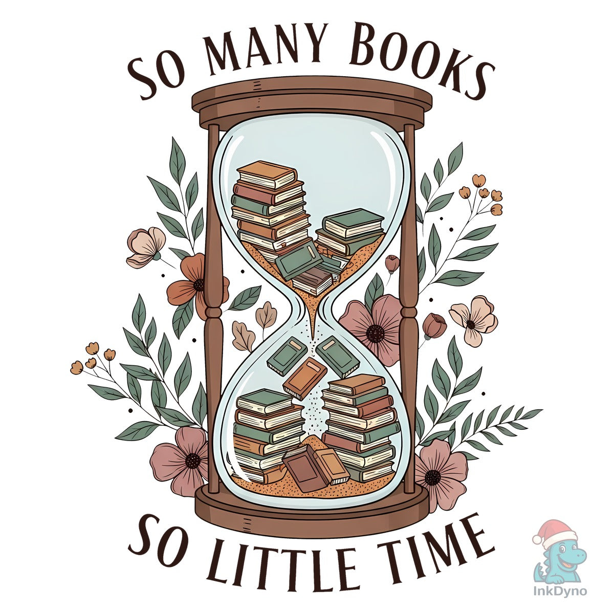 So Many Books so Little Time Hourglass