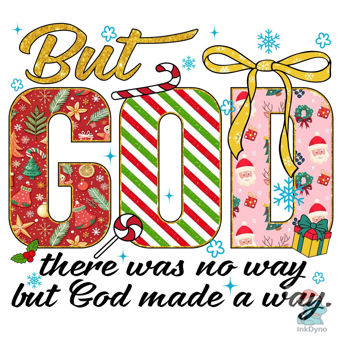 But God Christmas Faith Quote