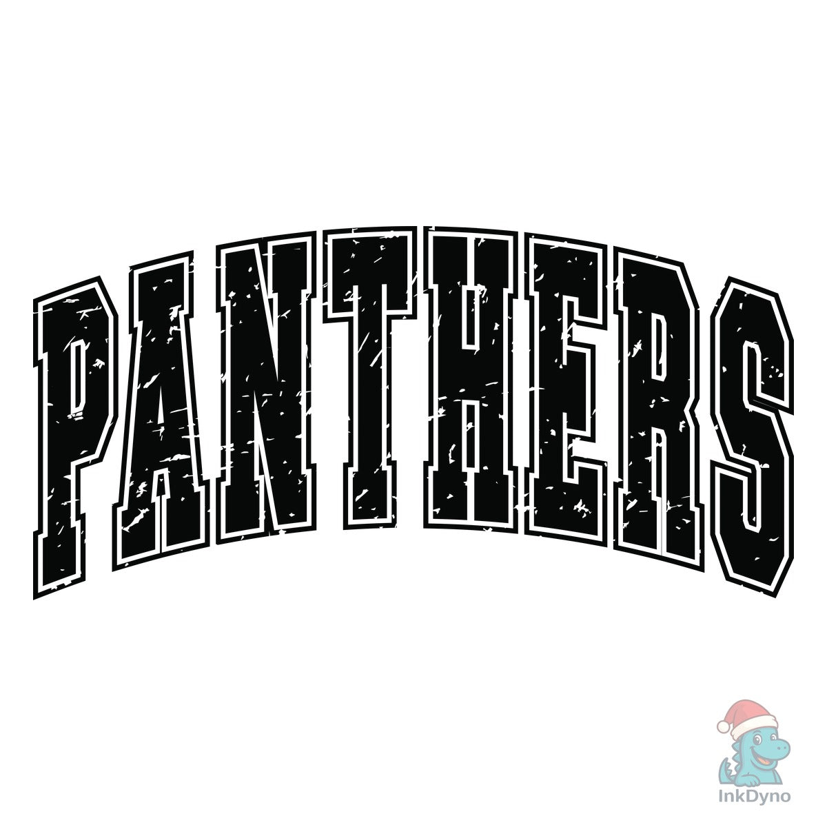 Distressed Panthers Retro Panther