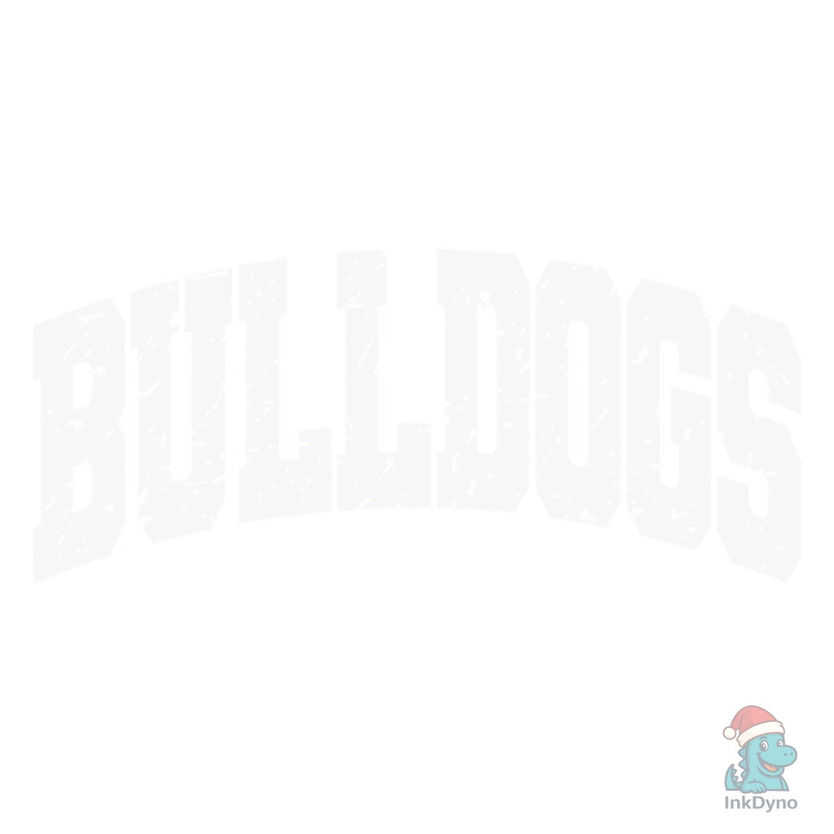 Retro Bulldogs Distressed Bulldog