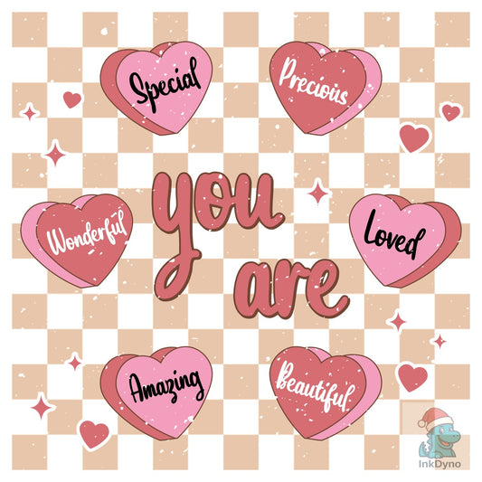 You Are Valentine Christian Valenti - DTF Transfer