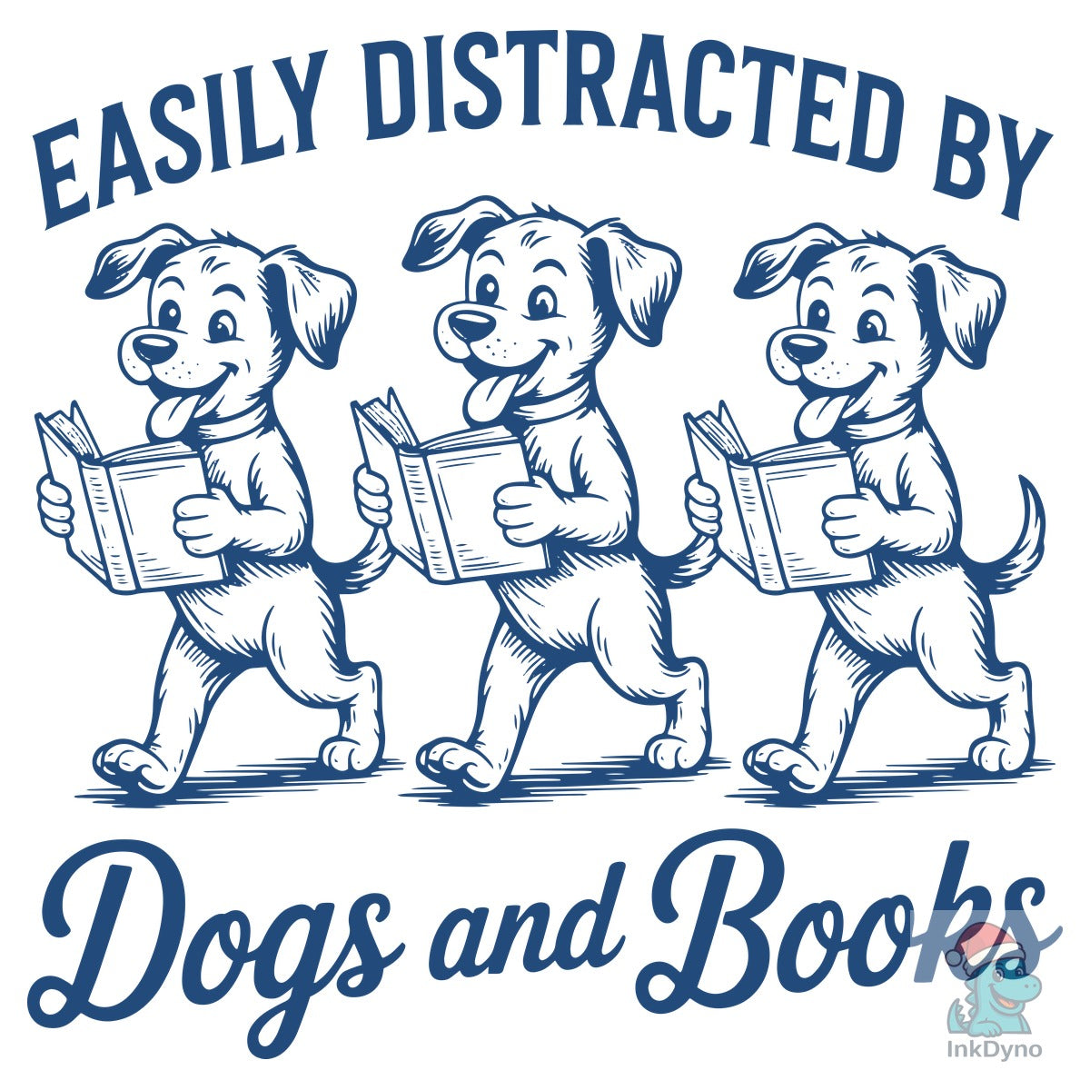 Easily Distracted by Dogs and Books