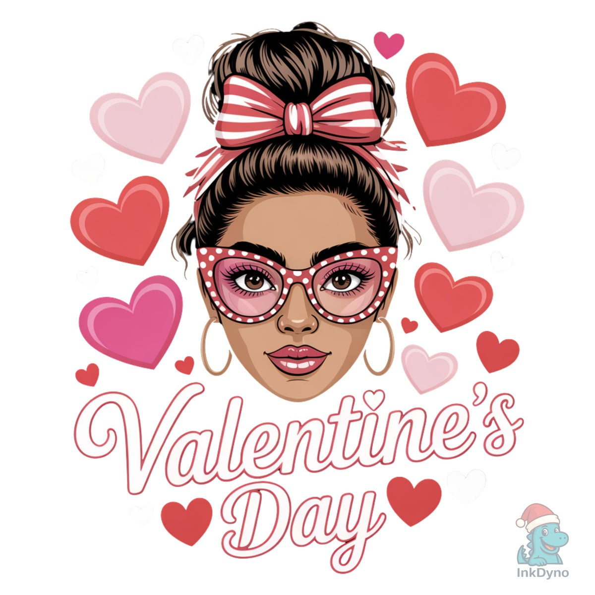 Valentine Girl Stylish African Woman