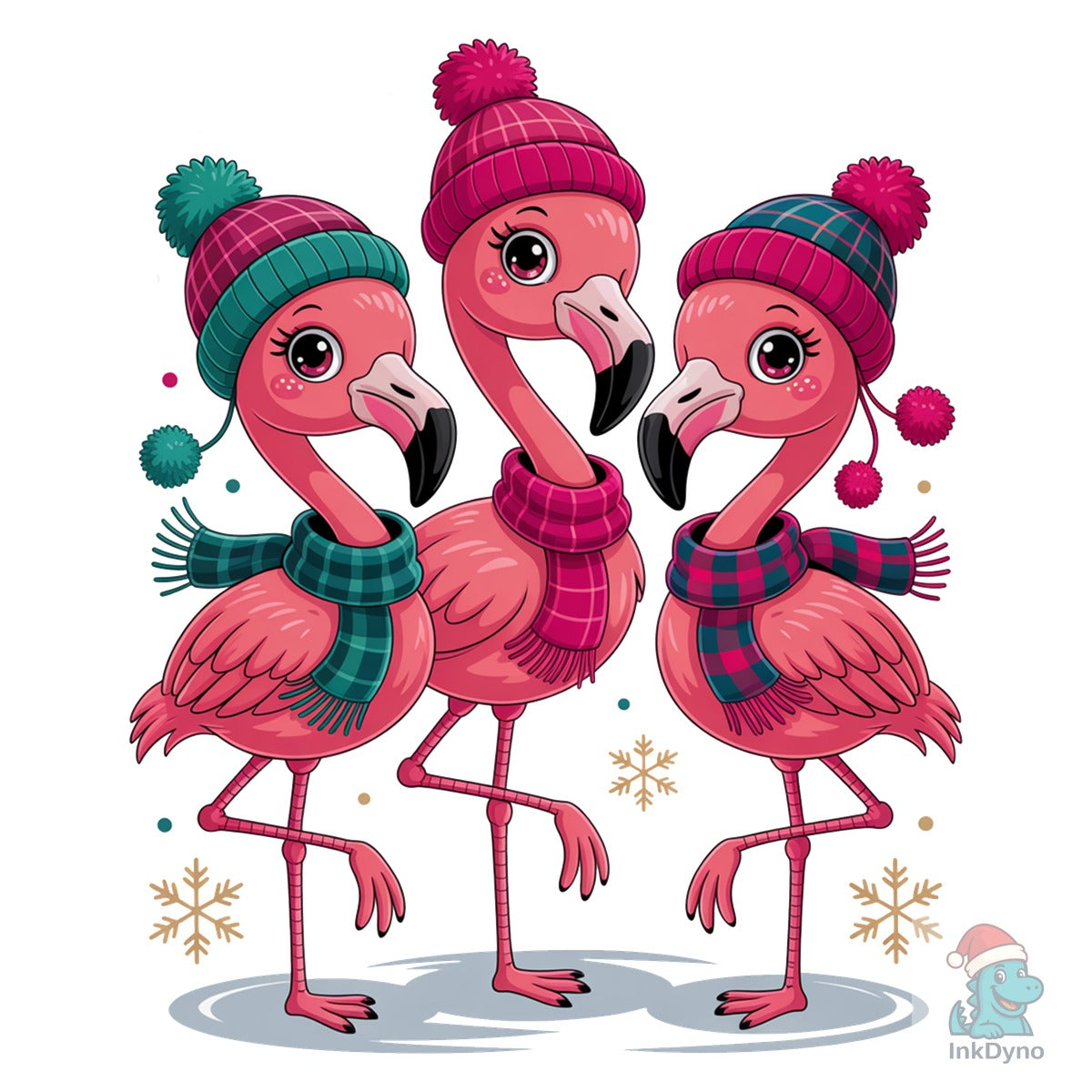 Christmas Flamingo Christmas