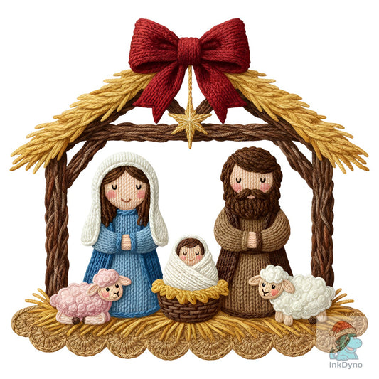 Coquette Jesus Christmas - DTF Transfer