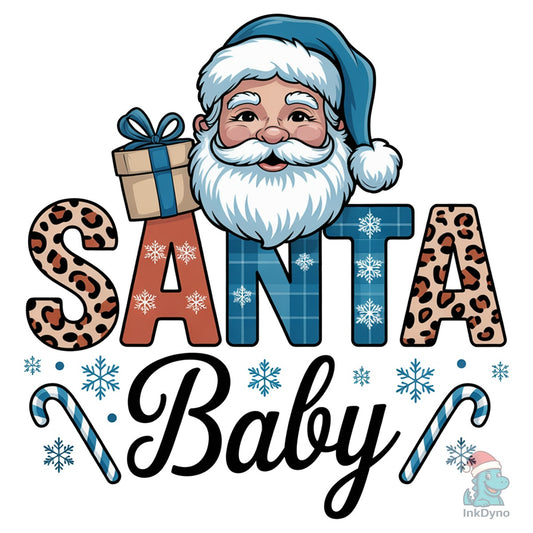 Santa Christmas Christmas - DTF Transfer
