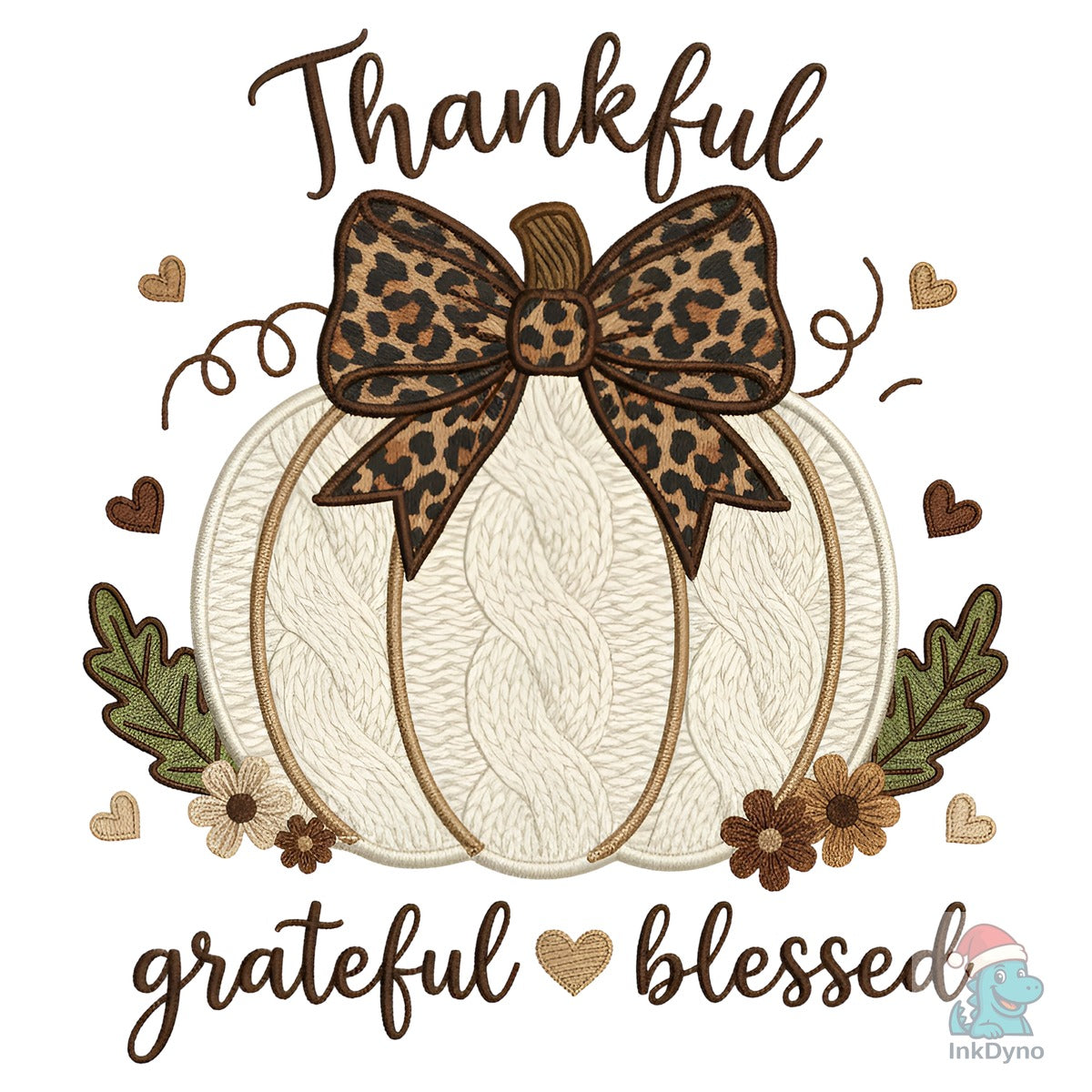 Yarn Crochet Grateful Thankful Blessed