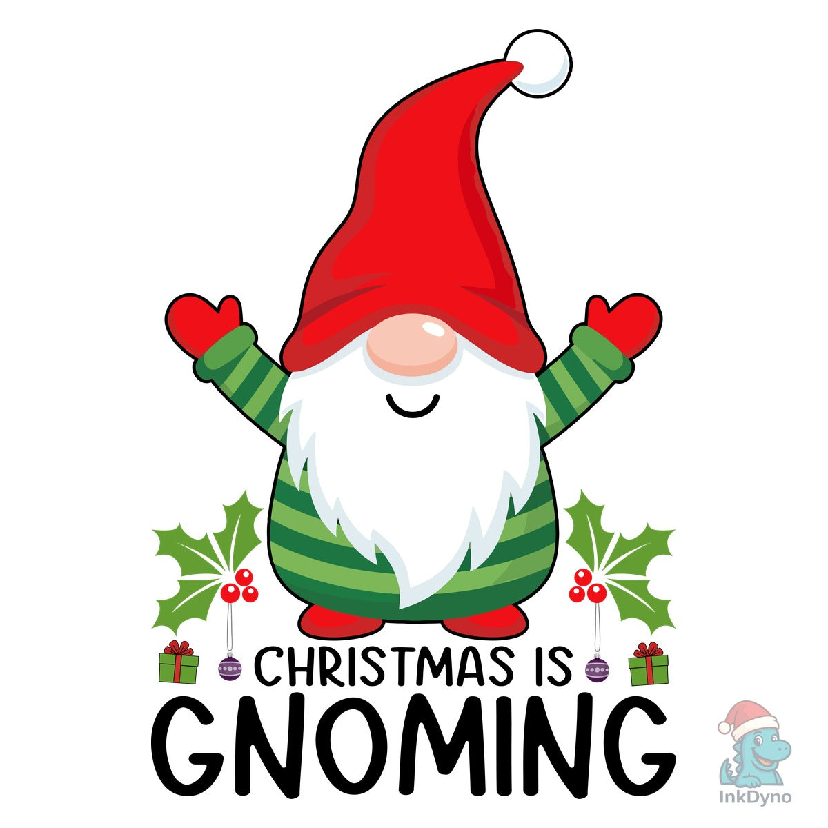 Cute Christmas Gnome T-Shirt