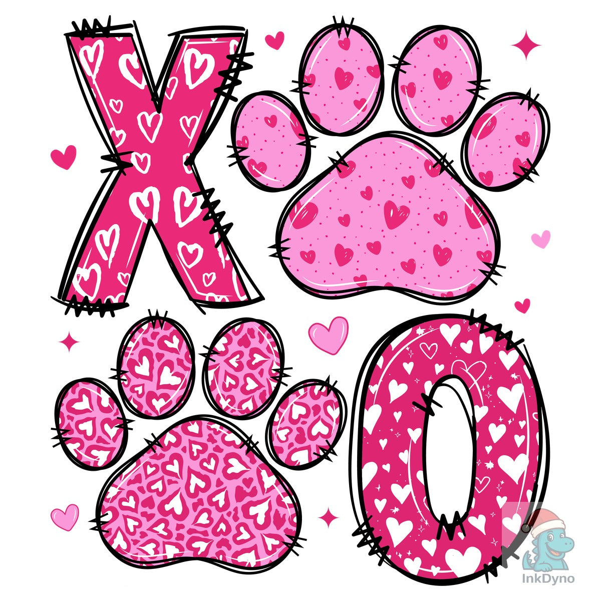 Dog Valentine Coquette