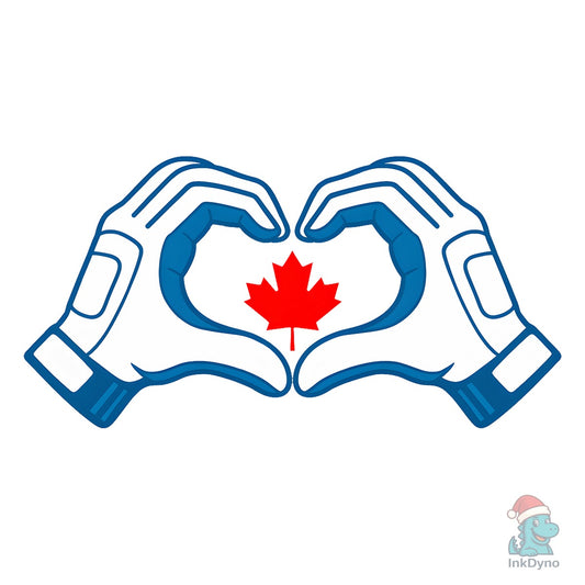 Blue Jays Fan Canada Flag Baseball - DTF Transfer