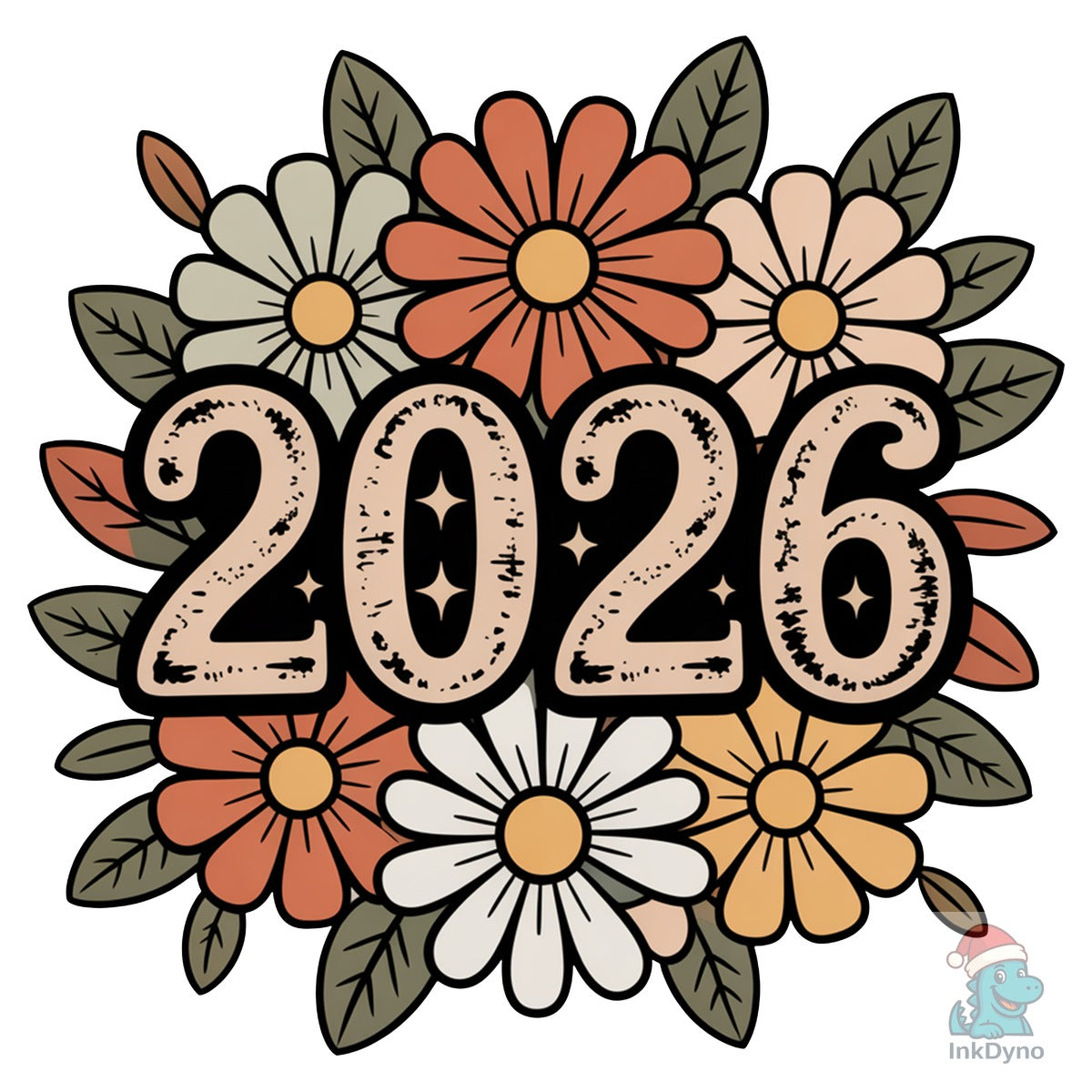 New Year Floral New Year 2026
