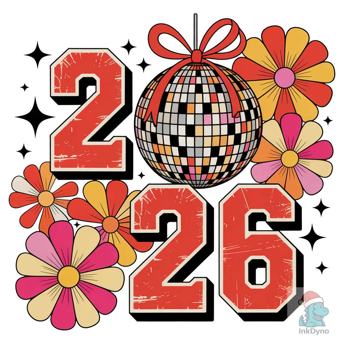 Floral New Year 2026 New Year 2026