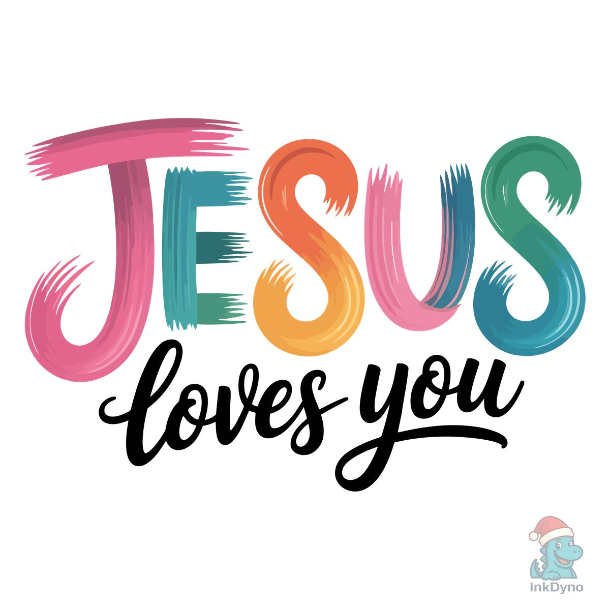 Christian Jesus Loves You T-Shirt