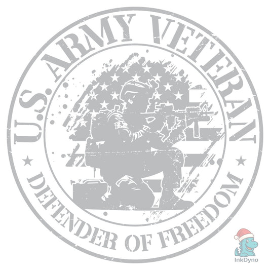 U.S Army Veteran T-shirt Design - DTF Transfer