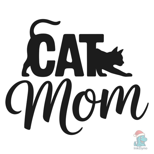 Cat Mom Kitten Lover File for Cricut - DTF Transfer