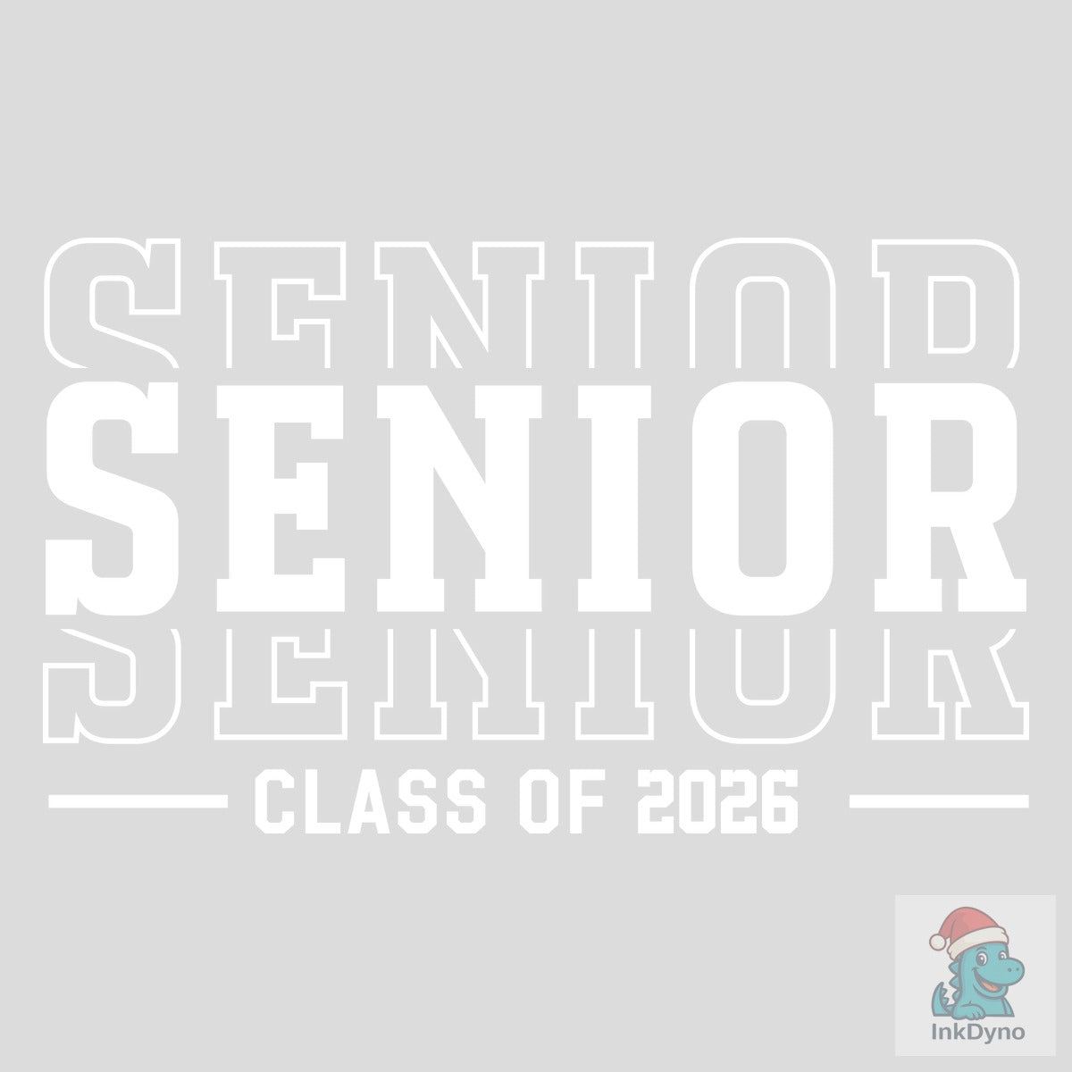 Stacked Bold Senior Class 2026