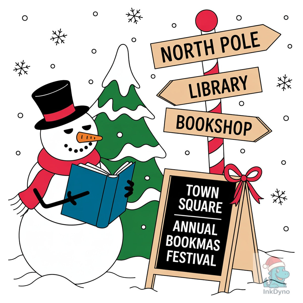 Booklover Christmas Bookish Book