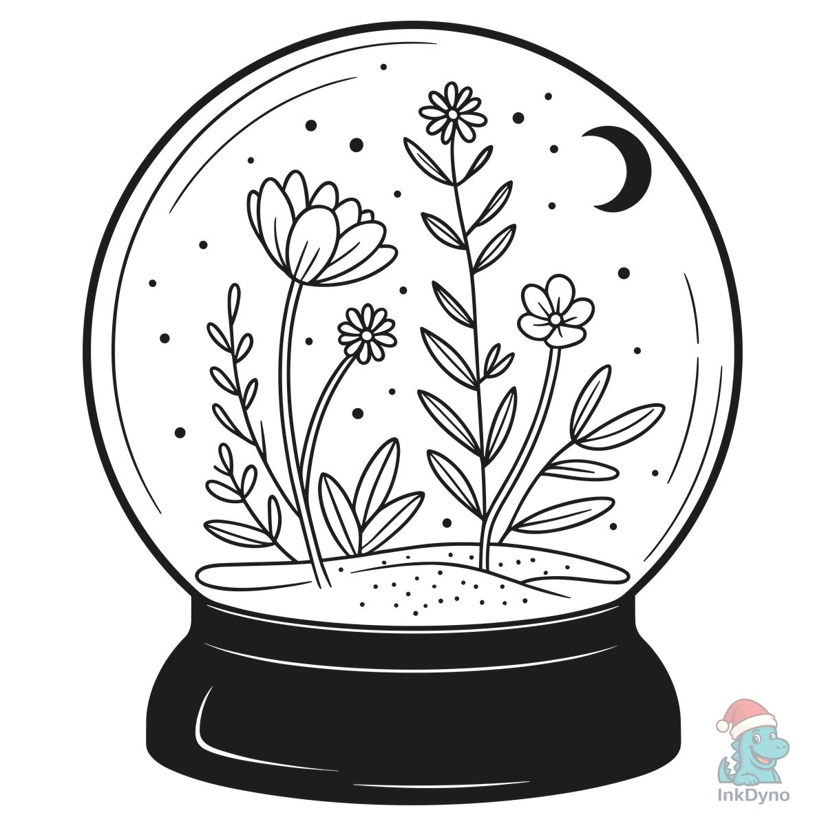 Magic Crystal Ball Wildflowers