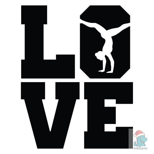 Gymnastics Love File - DTF Transfer