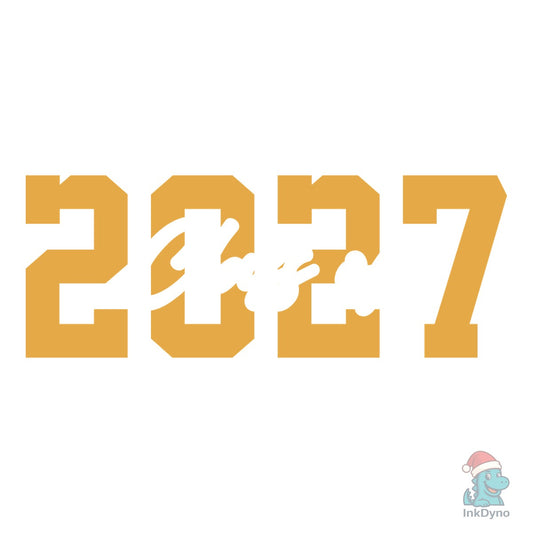 Class of 2027 Typography - DTF Transfer