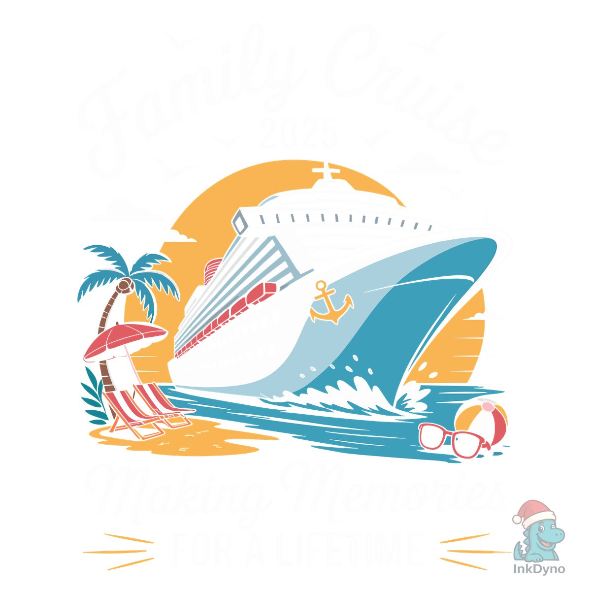 Family Cruise 2025 Holiday Tour T-shirt