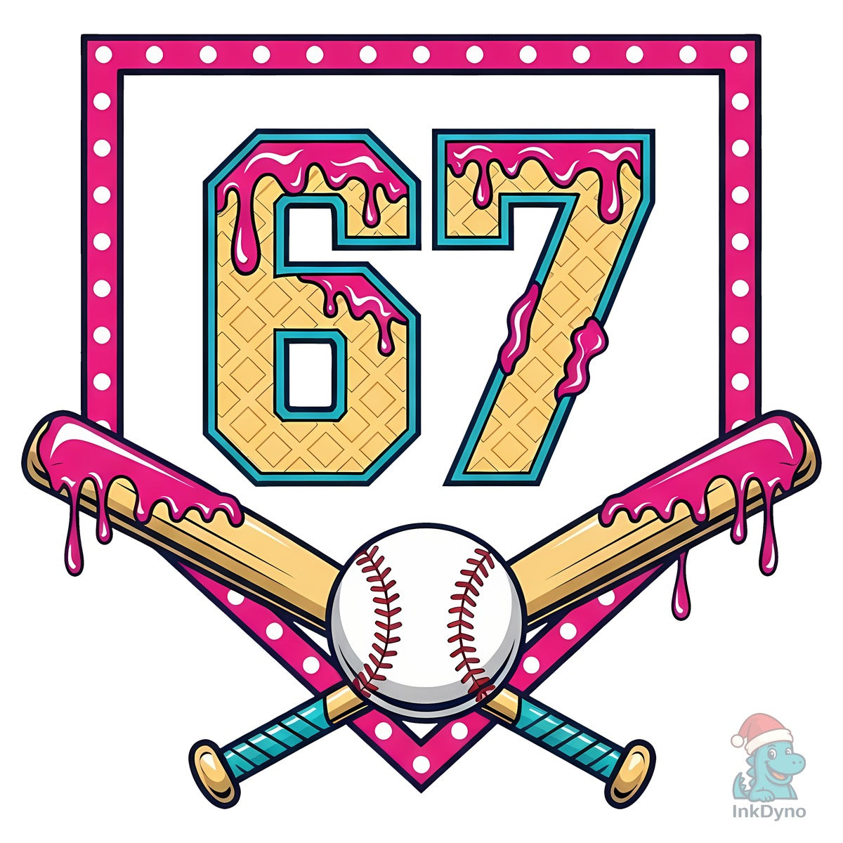 Funny Ice Cream Baseball Six Seven Meme