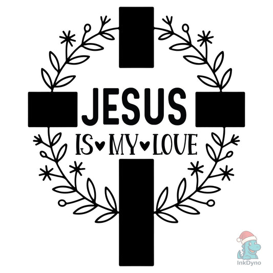 Jesus Valentine Jesus is My Love - DTF Transfer