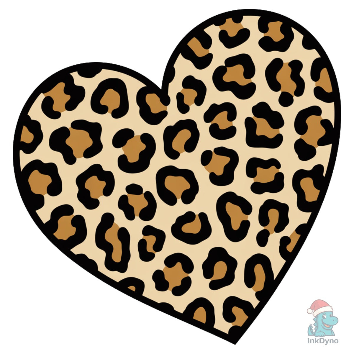 Leopard Heart Valentine Sublimation