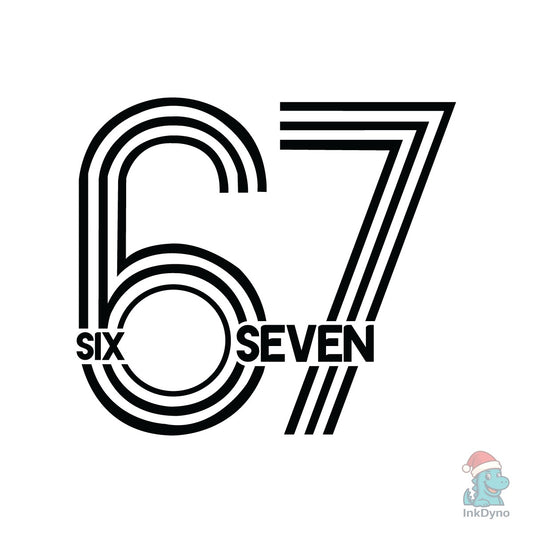 Six Seven Retro - DTF Transfer