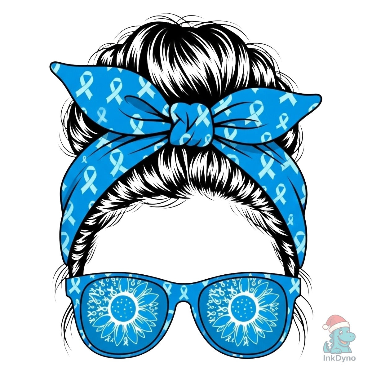 Blue Bandana Diabetes Awareness