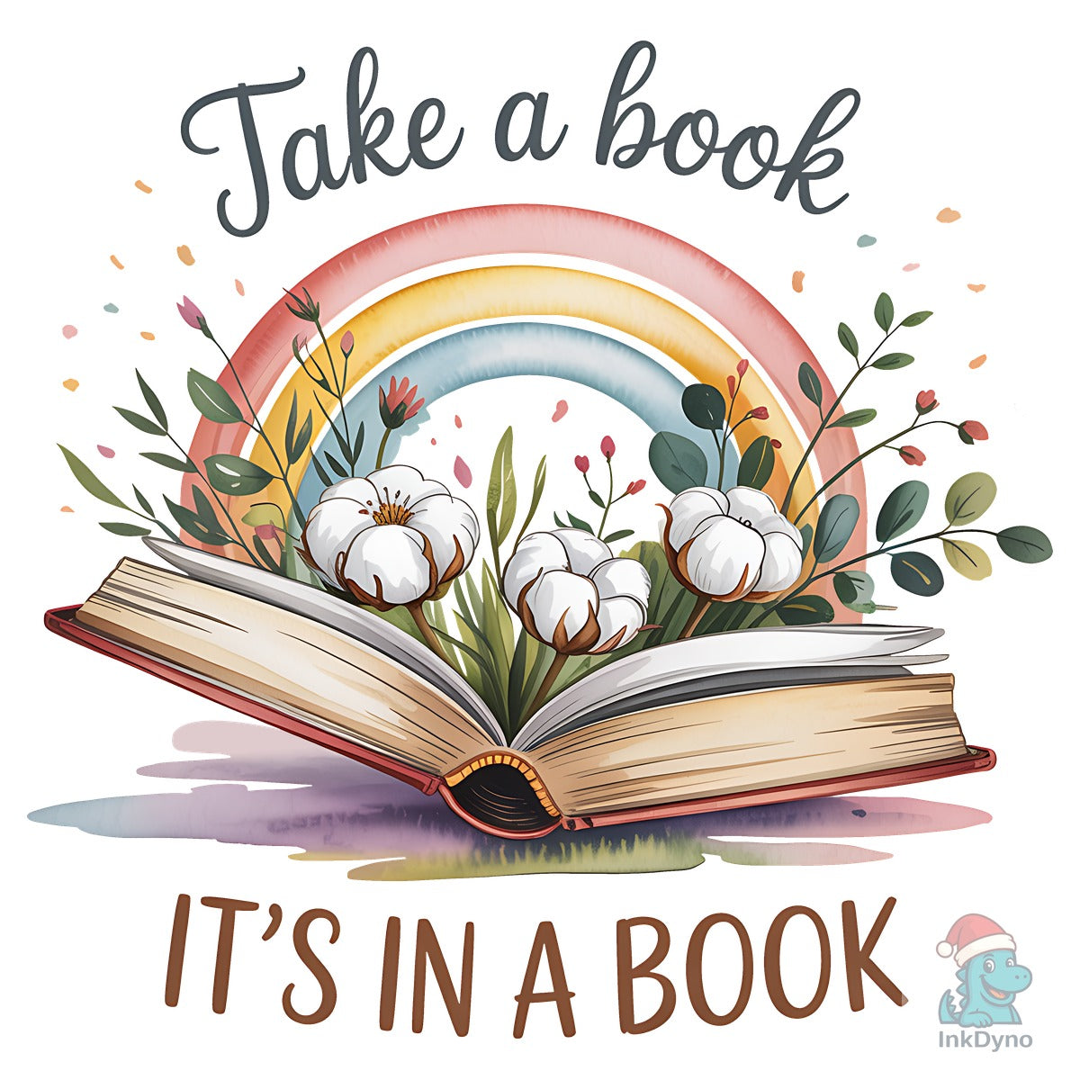 Take a Book It's in a Book T-shirt